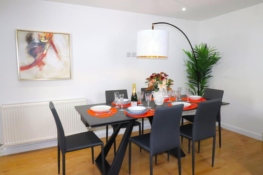 Hutchcomb Villa, 4 Bed Luxury House,Oxford+Parking Eksteriør billede